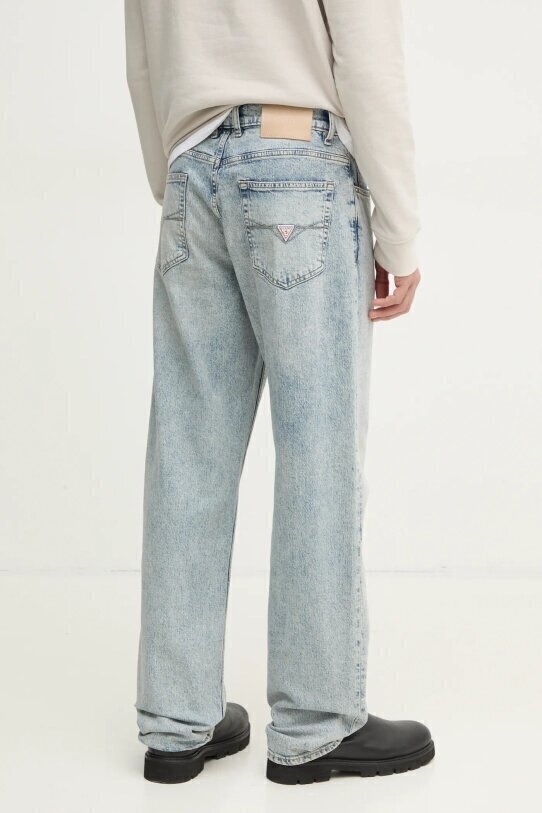 GUESS  Jeans Slim Tapered Slavato Uomo |  JEK PIT
