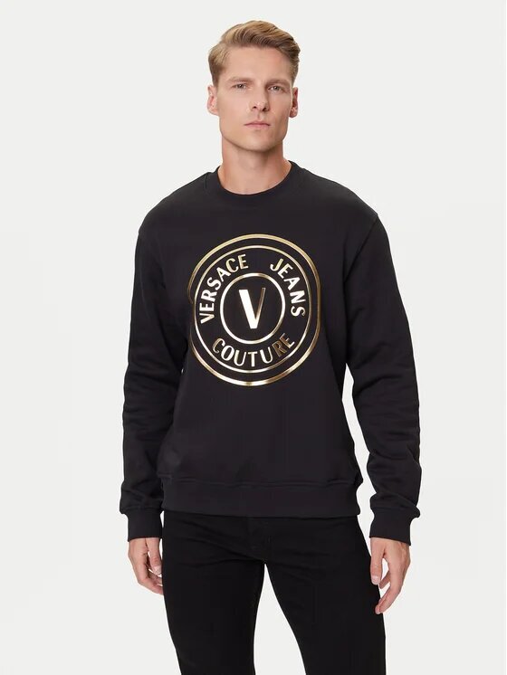 VERSACE JEANS  Felpa v-Emblem Big Foild Uomo |  JEK PIT