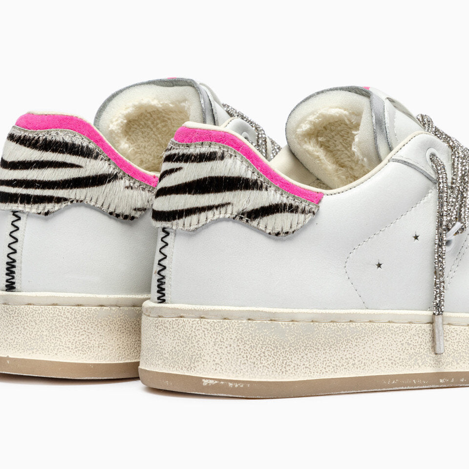 CRIME LONDON  Sneakers Patch Leop. e Lacci Argent. Donna |  JEK PIT