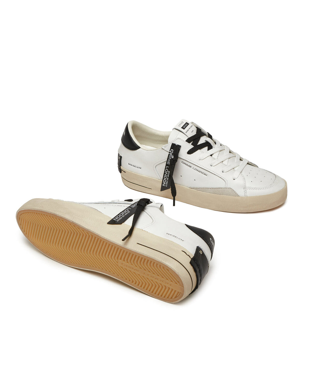 CRIME LONDON  Sneakers Sk8 Black Contrast Uomo |  JEK PIT