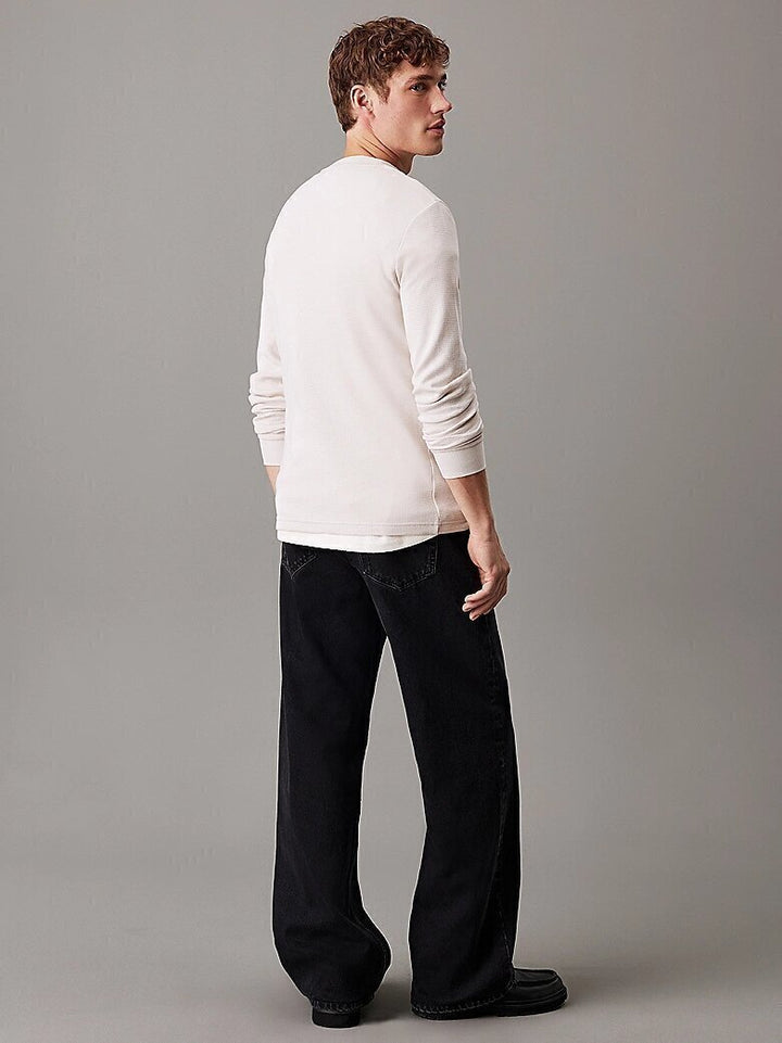 CALVIN KLEIN  Maglione a Giro Rasato Lavorato Uomo |  JEK PIT