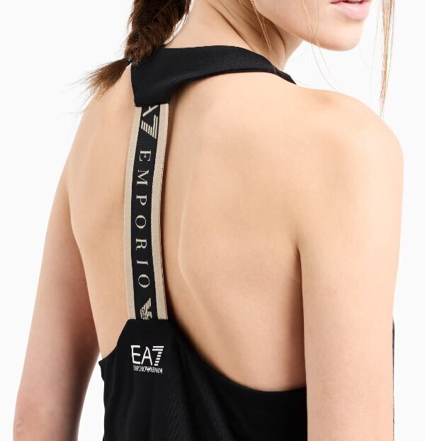 EMPORIO ARMANI EA7  Canotta Logo Su Fascia Retro Donna |  JEK PIT