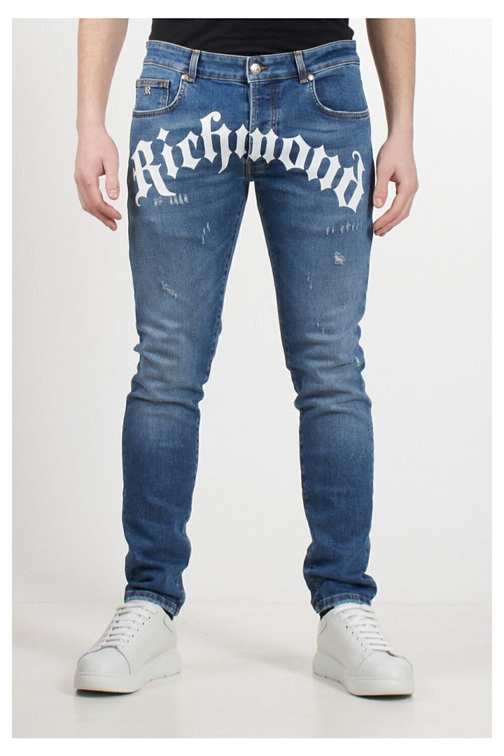 Jeans Taper Front Gothic Uomo - JEK PIT