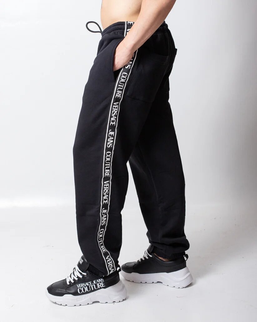 VERSACE JEANS  Pantalone In Felpa Con Banda Tape Uomo |  JEK PIT
