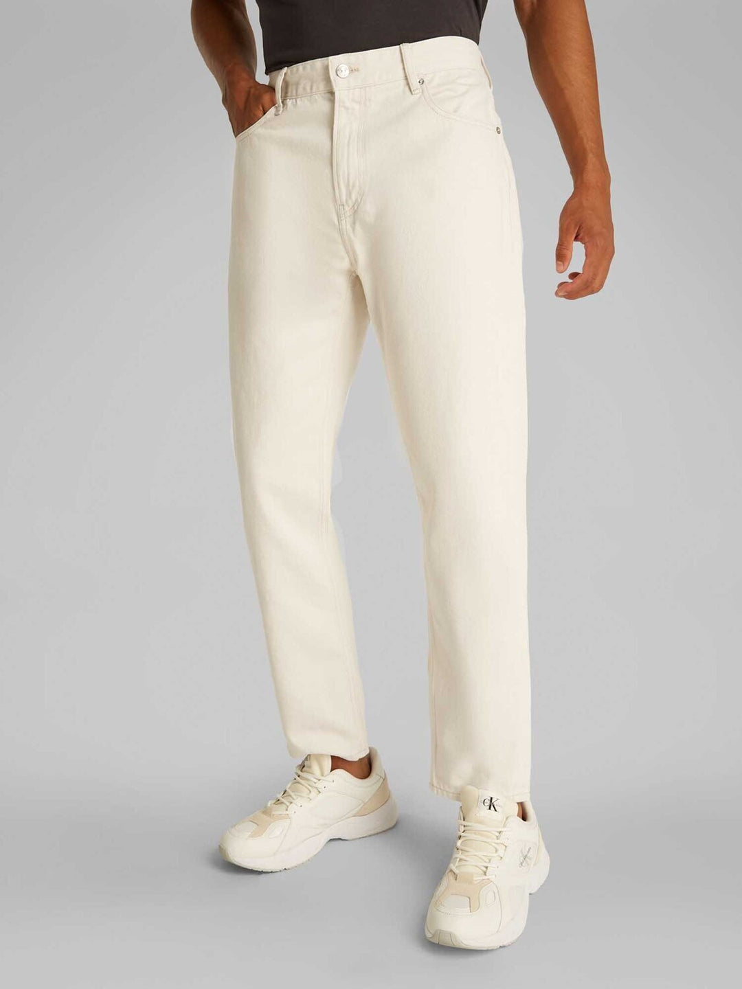 CALVIN KLEIN  Jeans In Denim Light Dad Uomo |  JEK PIT