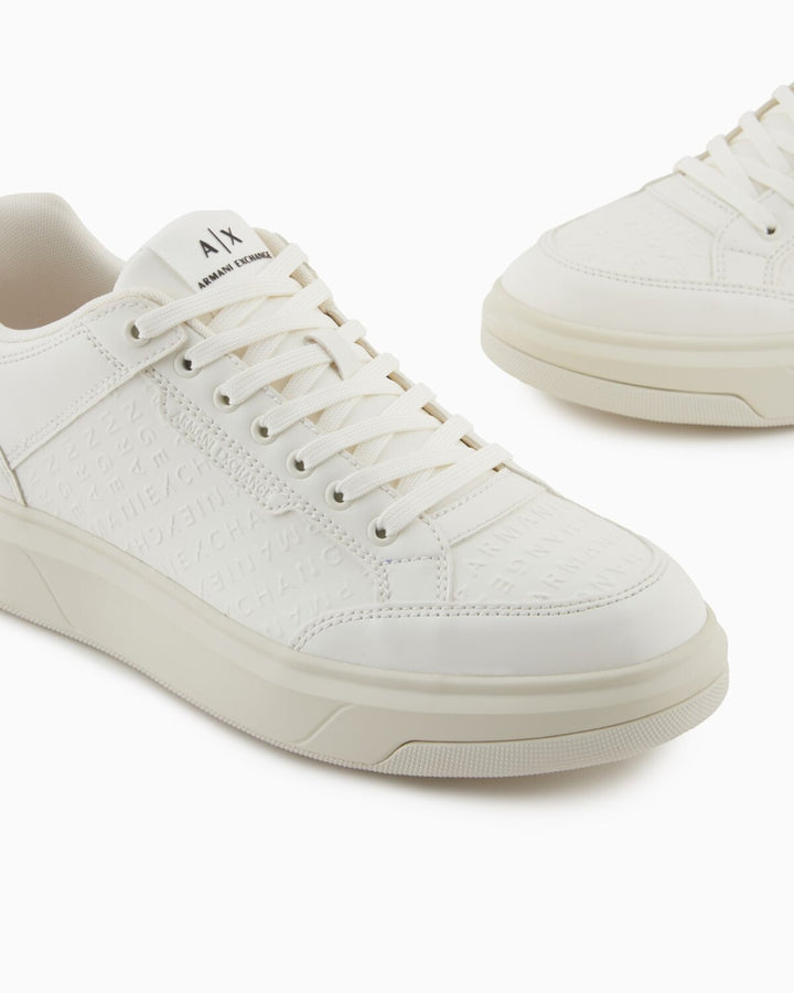 ARMANI EXCHANGE  Sneakers Logo Rilievo Su Tinta Allover Uomo |  JEK PIT