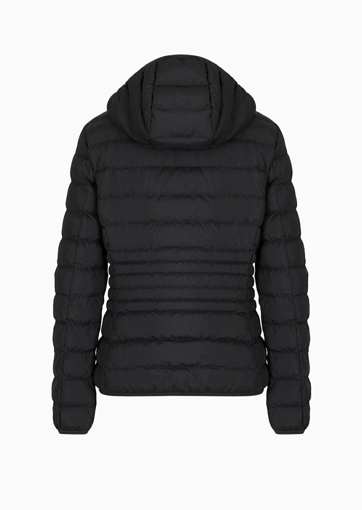 EMPORIO ARMANI EA7  Piumino Capp. Trapuntato Logo Pc Donna |  JEK PIT
