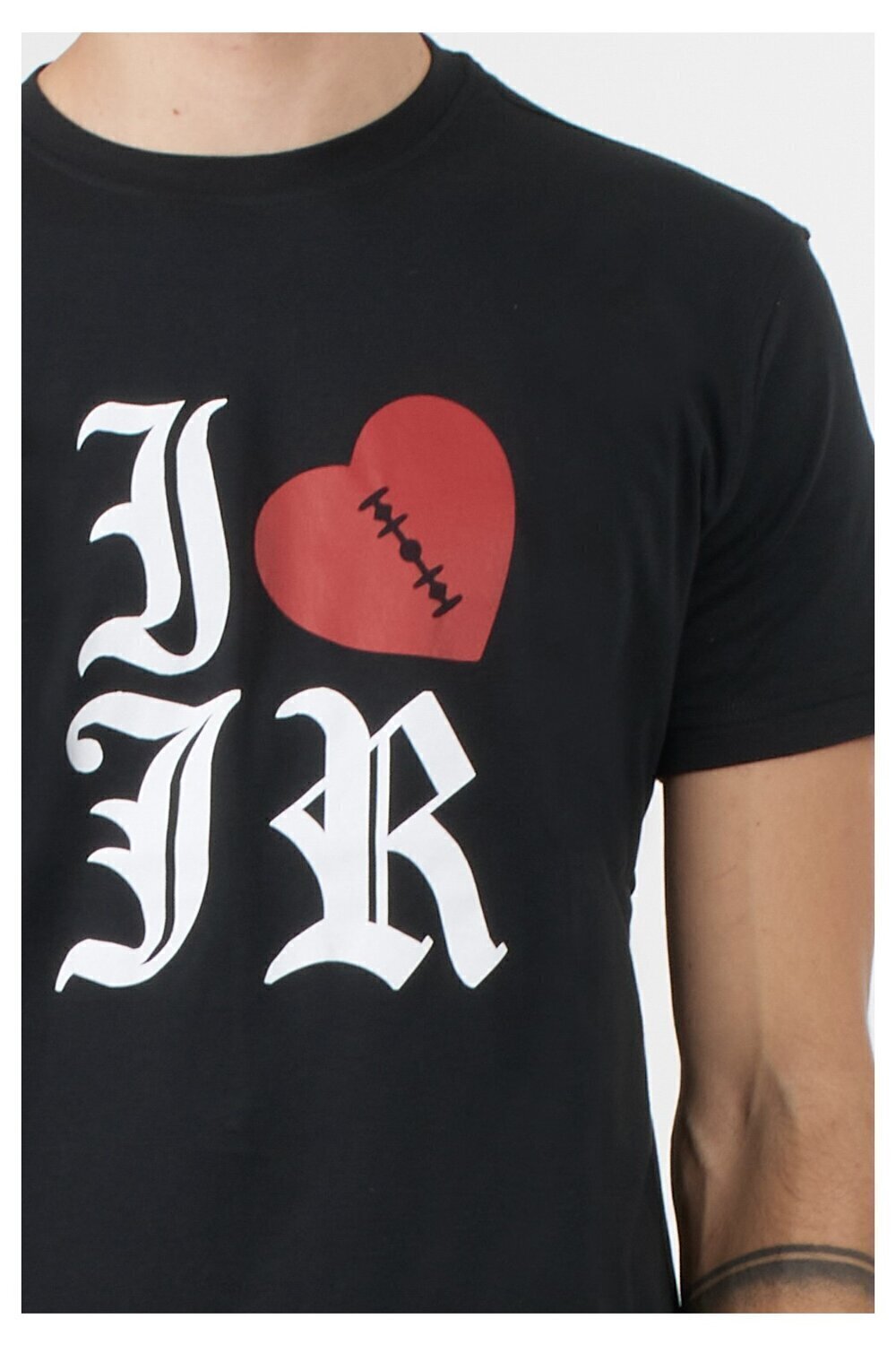 T-Shirt Regular Logo Cuore Gr Uomo - JEK PIT
