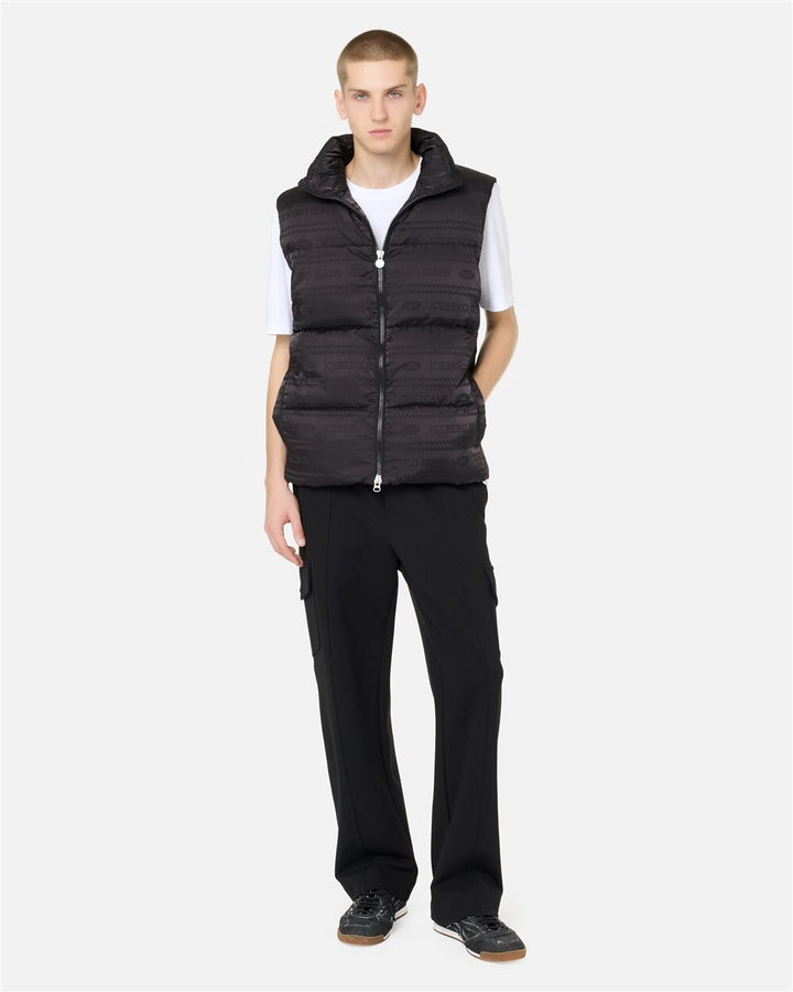 ICEBERG JEANS  Smanicato In Piuma D`oca Allover Uomo |  JEK PIT