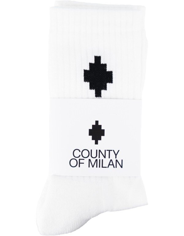 COUNTY OF MILAN - BURLON  Calzini Con Logo Uomo |  JEK PIT