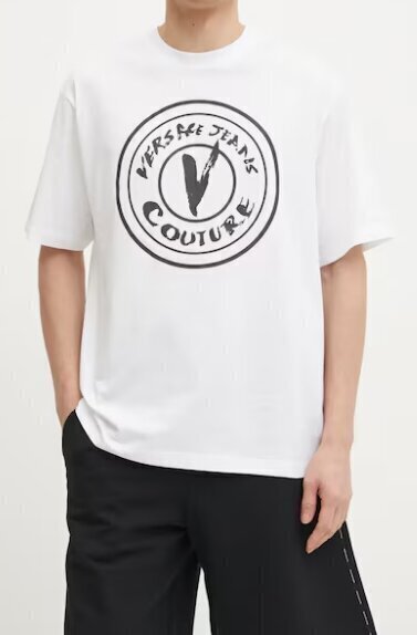 VERSACE JEANS  t-Shirt Rx Vembl Seasonal Bi Uomo |  JEK PIT