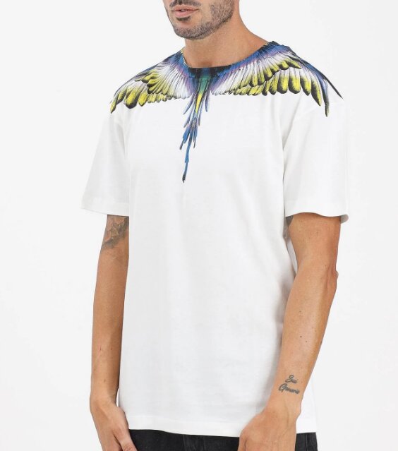 COUNTY OF MILAN - BURLON  t-Shirt Jersey Logo Aquila Grande Uomo |  JEK PIT