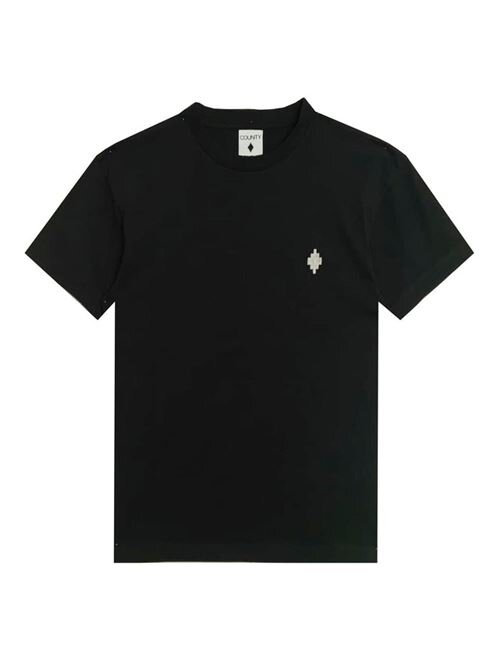 COUNTY OF MILAN - BURLON  t-Shirt In Jersey Logo Retro Grande Uomo |  JEK PIT