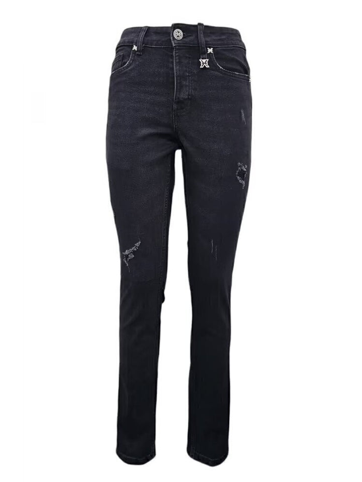 Jeans Slim Fit River Rotture Uomo - JEK PIT