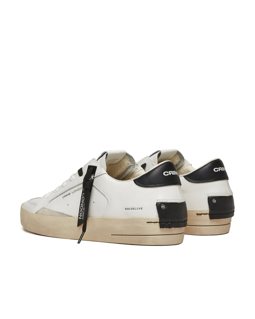 CRIME LONDON  Sneakers Sk8 Black Contrast Uomo |  JEK PIT