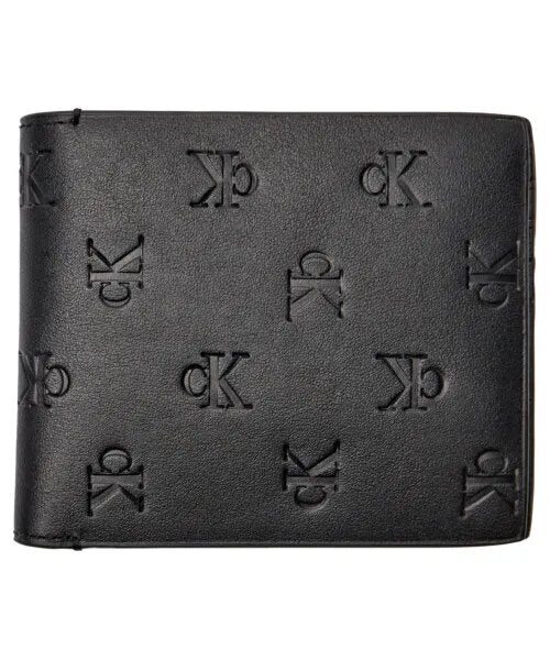 CALVIN KLEIN  Portafoglio Emboss Bifold Allover Uomo |  JEK PIT