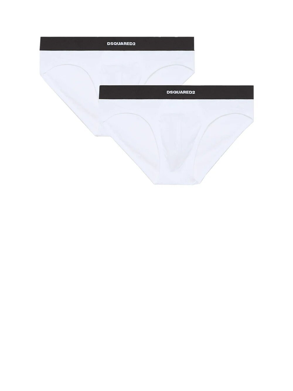 DSQUARED2  Slip Twin Pack Brief Logo Elast. Piccolo Uomo |  JEK PIT