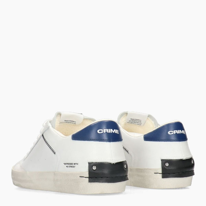 CRIME LONDON  Sneakers Distressed Blue Pa Uomo |  JEK PIT