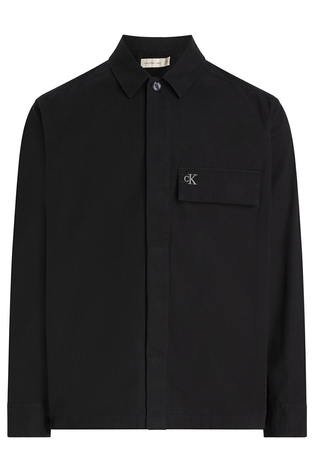 CALVIN KLEIN  Camicia Bott. Nascosti Logo Ricam. Uomo |  JEK PIT