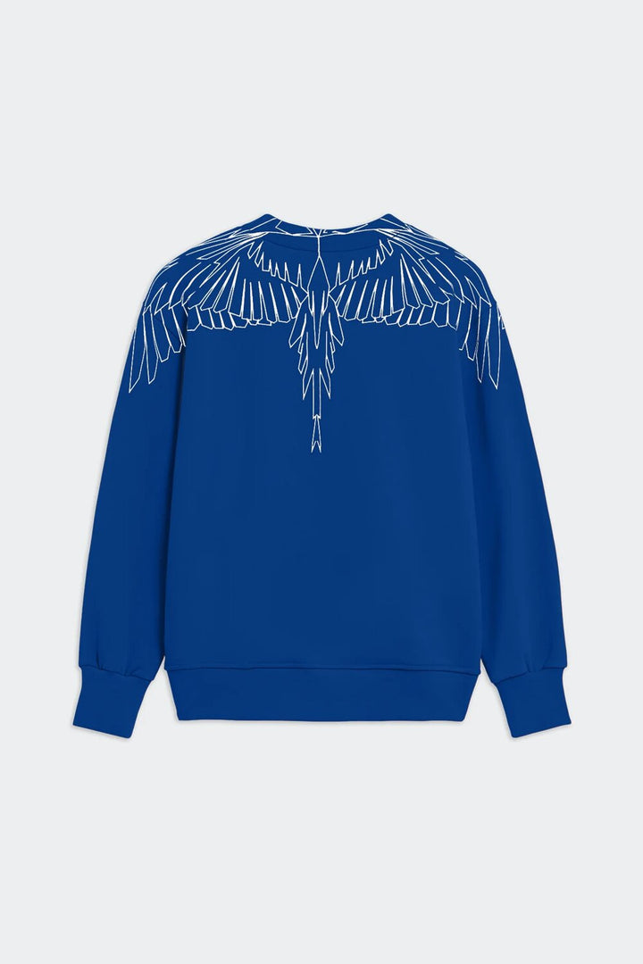 COUNTY OF MILAN - BURLON  Felpa Giro Aquila Geometrica Uomo |  JEK PIT