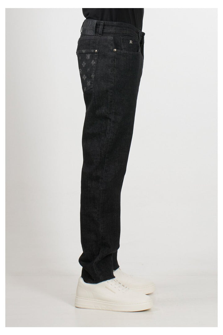 JOHN RICHMOND  Jeans 5 Pockets Tasca Logo Allover Uomo |  JEK PIT