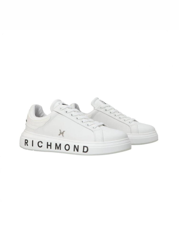 JOHN RICHMOND  Sneakers Leather Logo Su Para Uomo |  JEK PIT