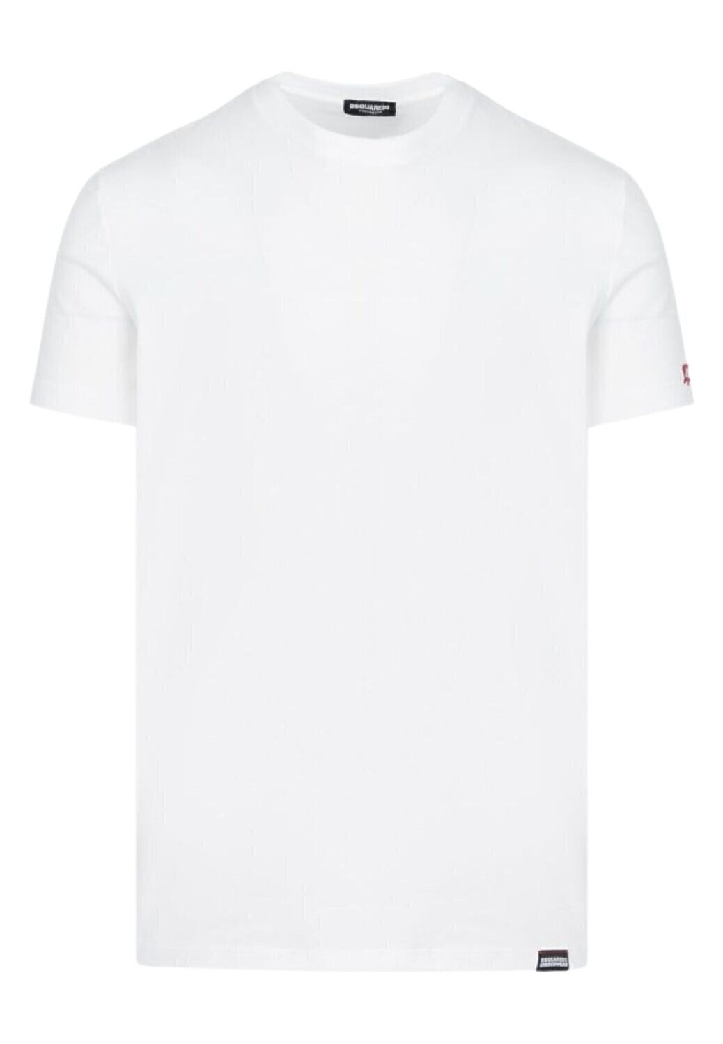 DSQUARED2  Maglia Logo Manica Round Neck Uomo |  JEK PIT