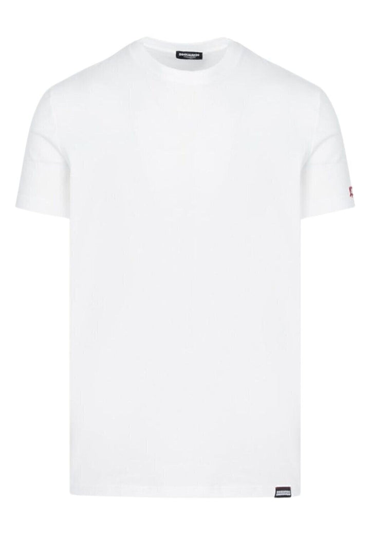 DSQUARED2  Maglia Logo Manica Round Neck Uomo |  JEK PIT