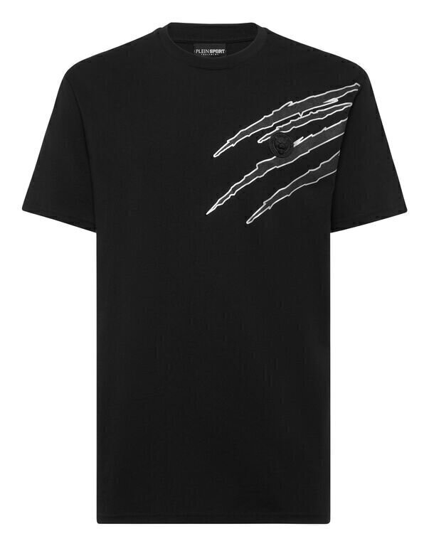 PLEIN SPORT  t-Shirt Round Neck Logo Fronte-Retro Uomo |  JEK PIT