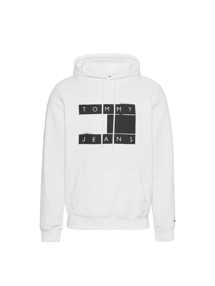 TOMMY JEANS  Felpa Con Cappuccio Bandiera Gr Uomo |  JEK PIT