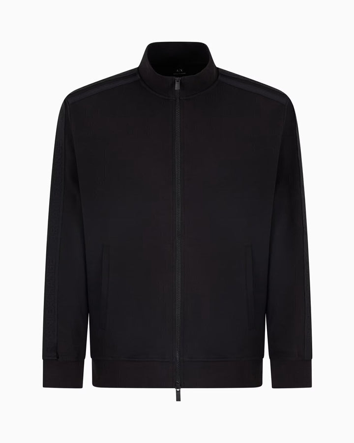 ARMANI EXCHANGE  Felpa Zip Logo Su Banda Later. Gr Uomo |  JEK PIT