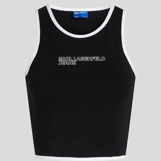 KARL LAGERFELD  Top Klj Outline Logo Pc Donna |  JEK PIT