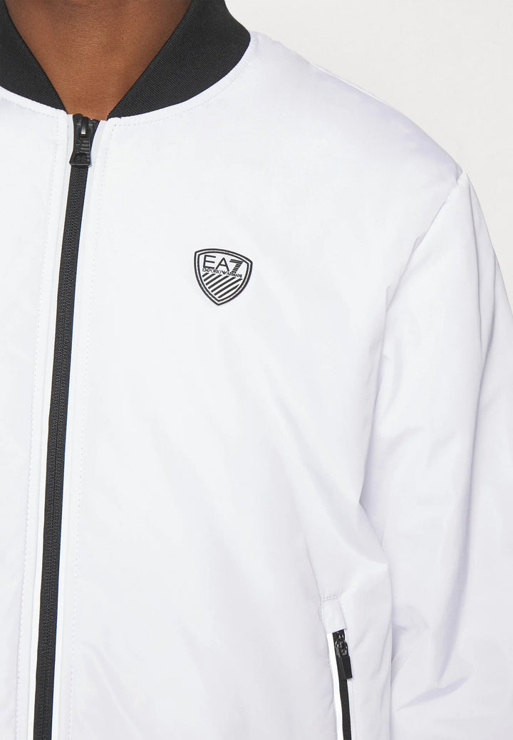 EMPORIO ARMANI EA7  Bomber Jacket Con Elastico Uomo |  JEK PIT