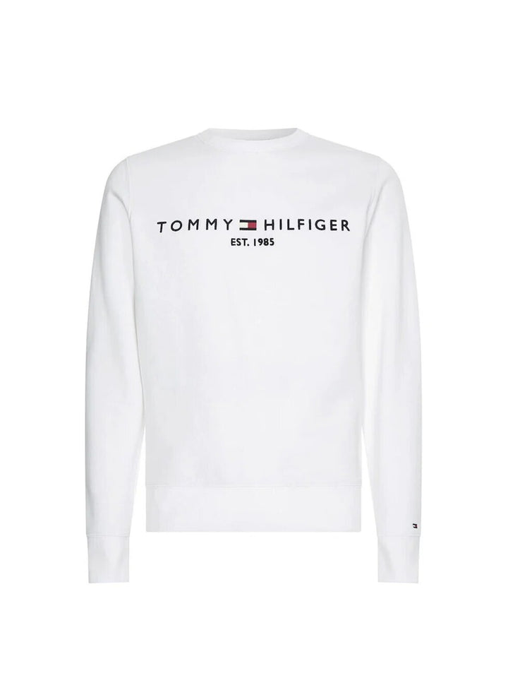 TOMMY HILFIGER  Felpa Giro Con Logo Ricamto Uomo |  JEK PIT