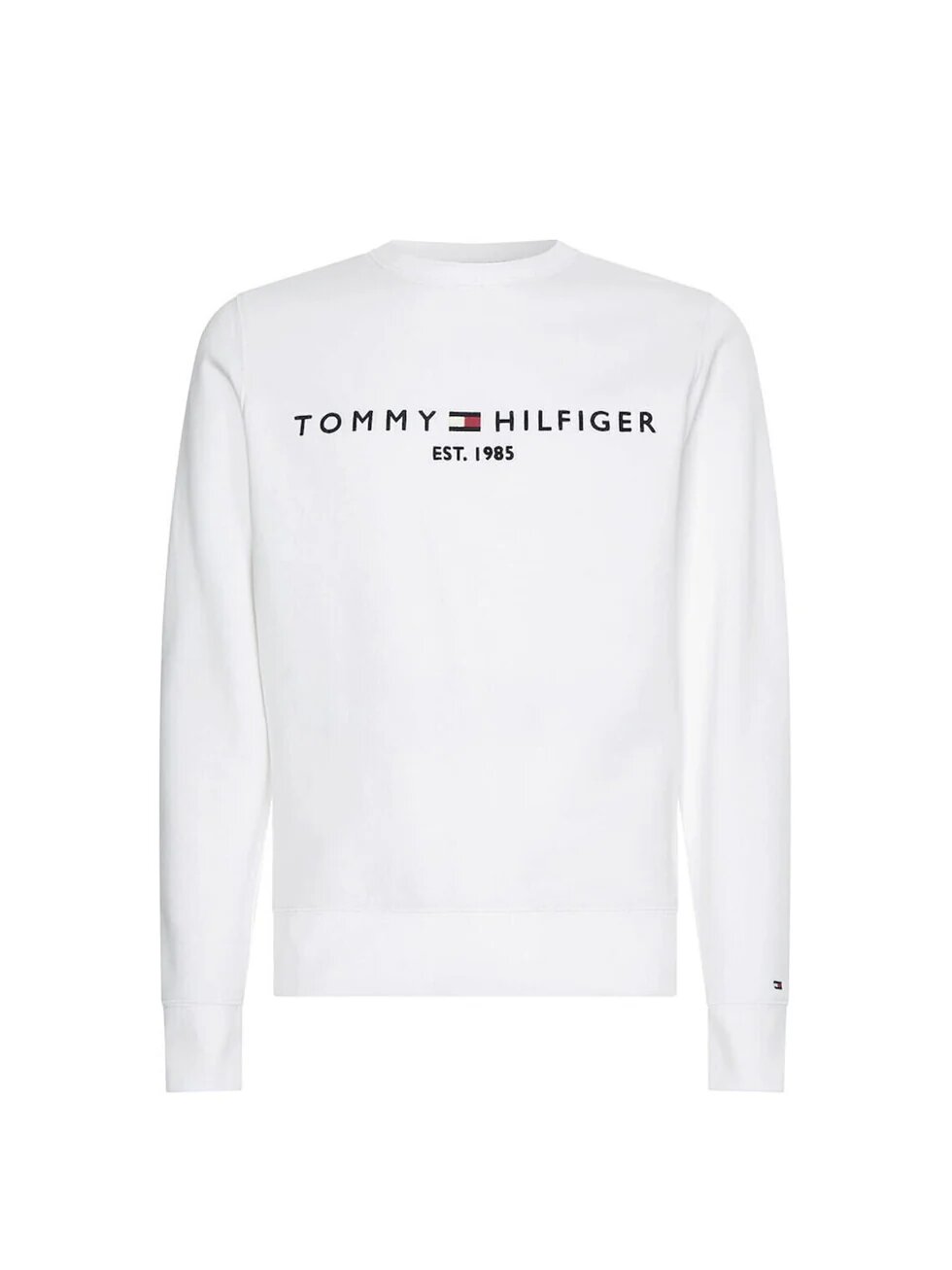 TOMMY HILFIGER  Felpa Giro Con Logo Ricamto Uomo |  JEK PIT