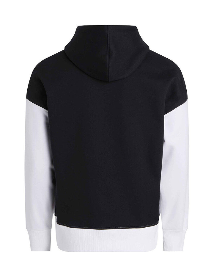 CALVIN KLEIN  Felpa Bicolor Cappuccio Logo Fluo Uomo |  JEK PIT