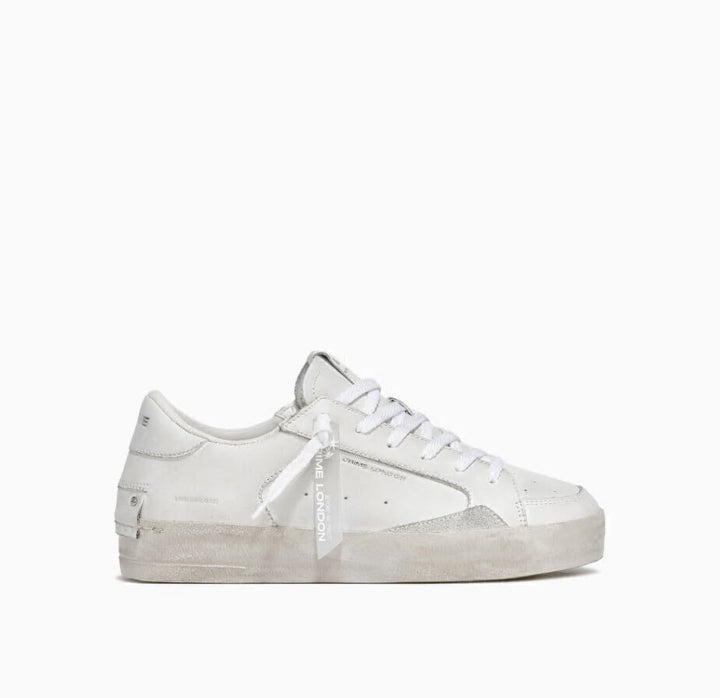 CRIME LONDON  Sneakers Sk8 Deluxe Allwhite Uomo |  JEK PIT