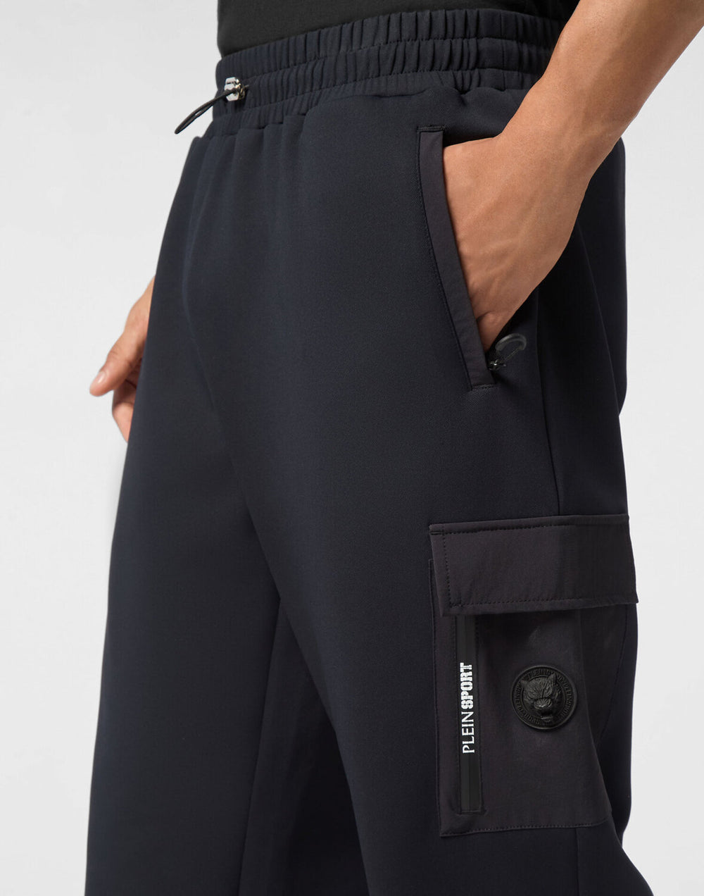 PLEIN SPORT  Pantalone Con Tasca Laterale Uomo |  JEK PIT