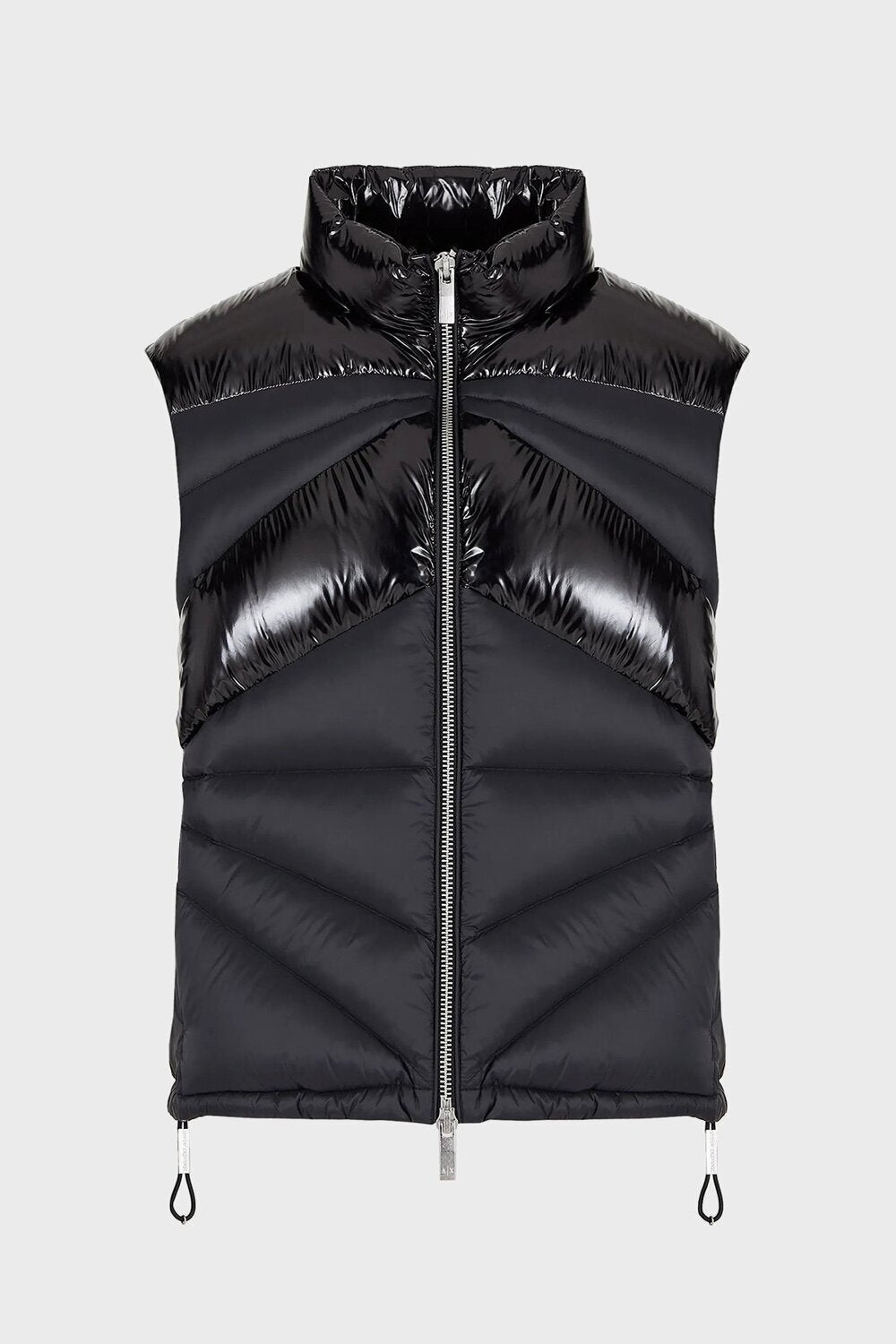 ARMANI EXCHANGE  Smanicato Misto Lucido Logo Collo Uomo |  JEK PIT