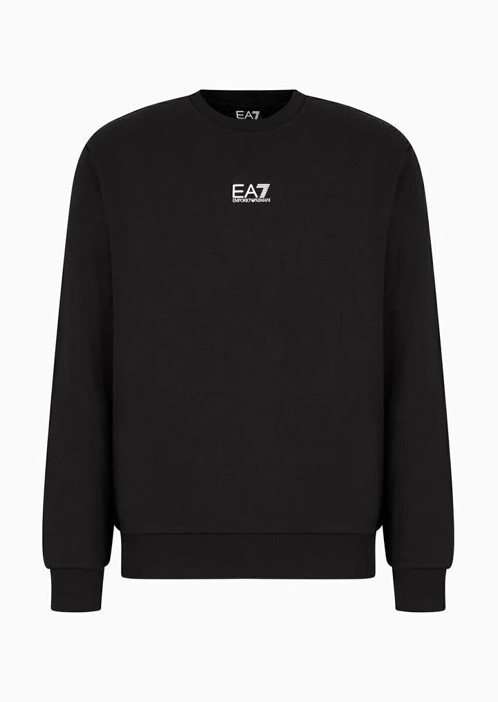 EMPORIO ARMANI EA7  Felpa a Giro Logo Centrale Pc Uomo |  JEK PIT