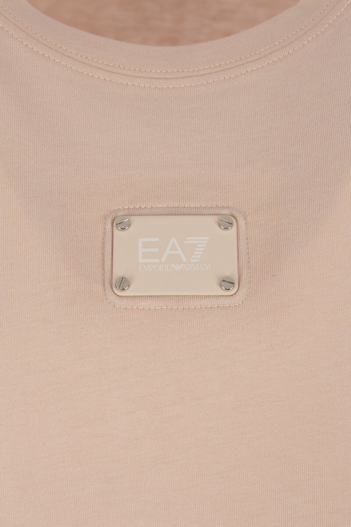 EMPORIO ARMANI EA7  t-Shirt Con Patch Centrale Uomo |  JEK PIT