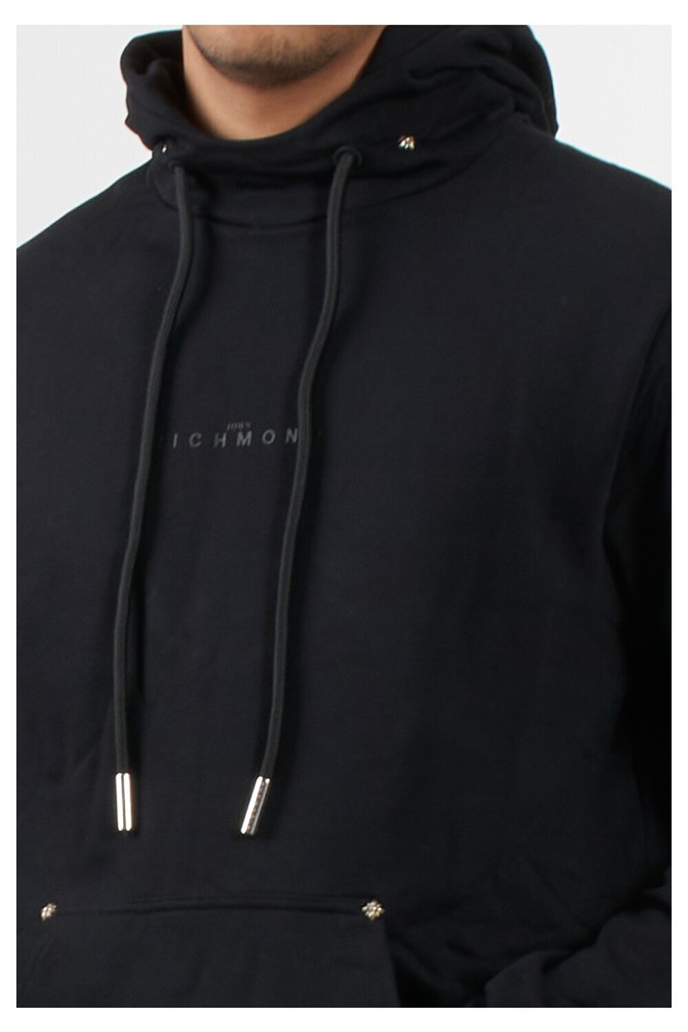 JOHN RICHMOND  Felpa Capp. Logo Su Toppa Retro Gr Uomo |  JEK PIT