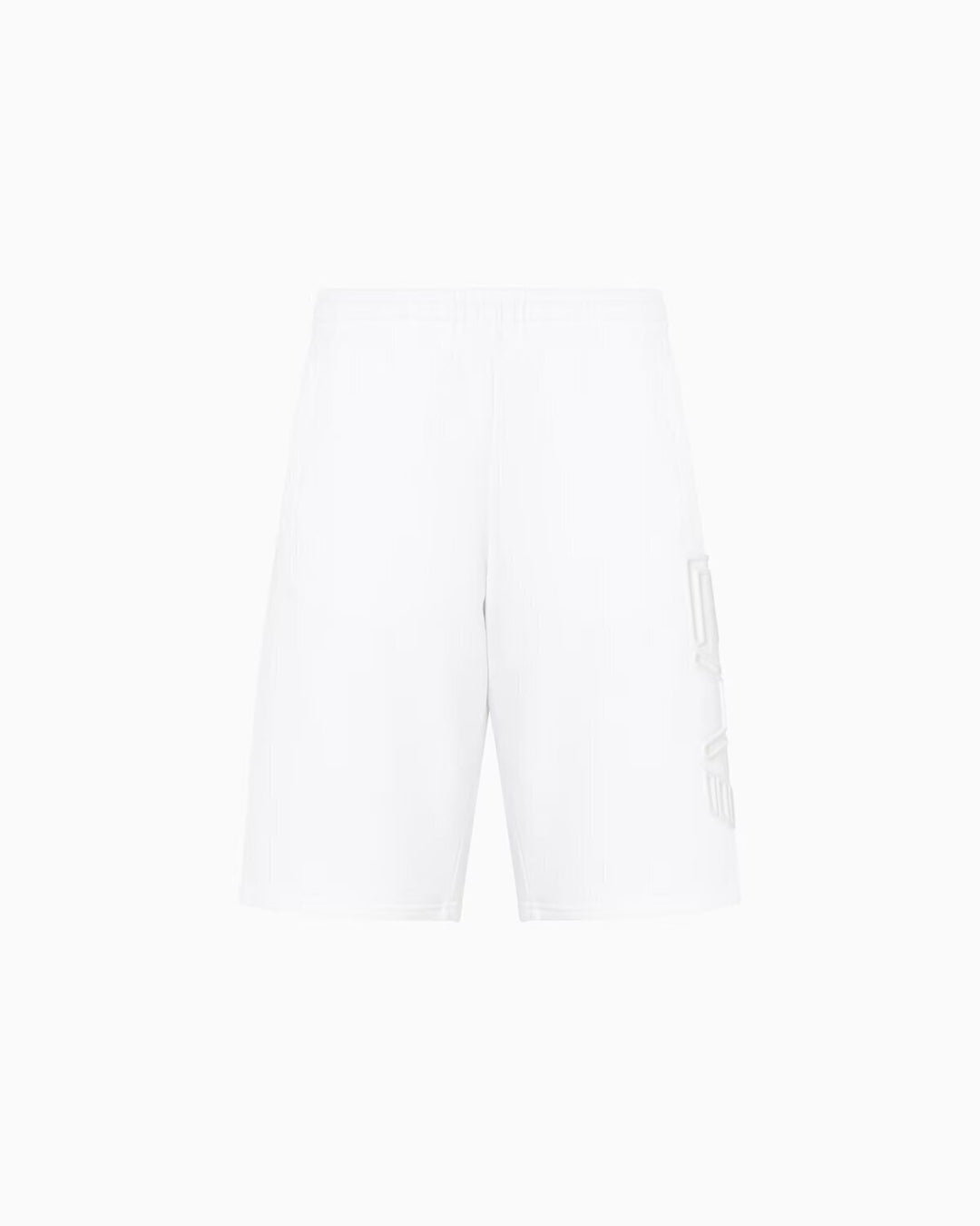 EMPORIO ARMANI EA7  Bermuda Train Logo Series Laterale Uomo |  JEK PIT