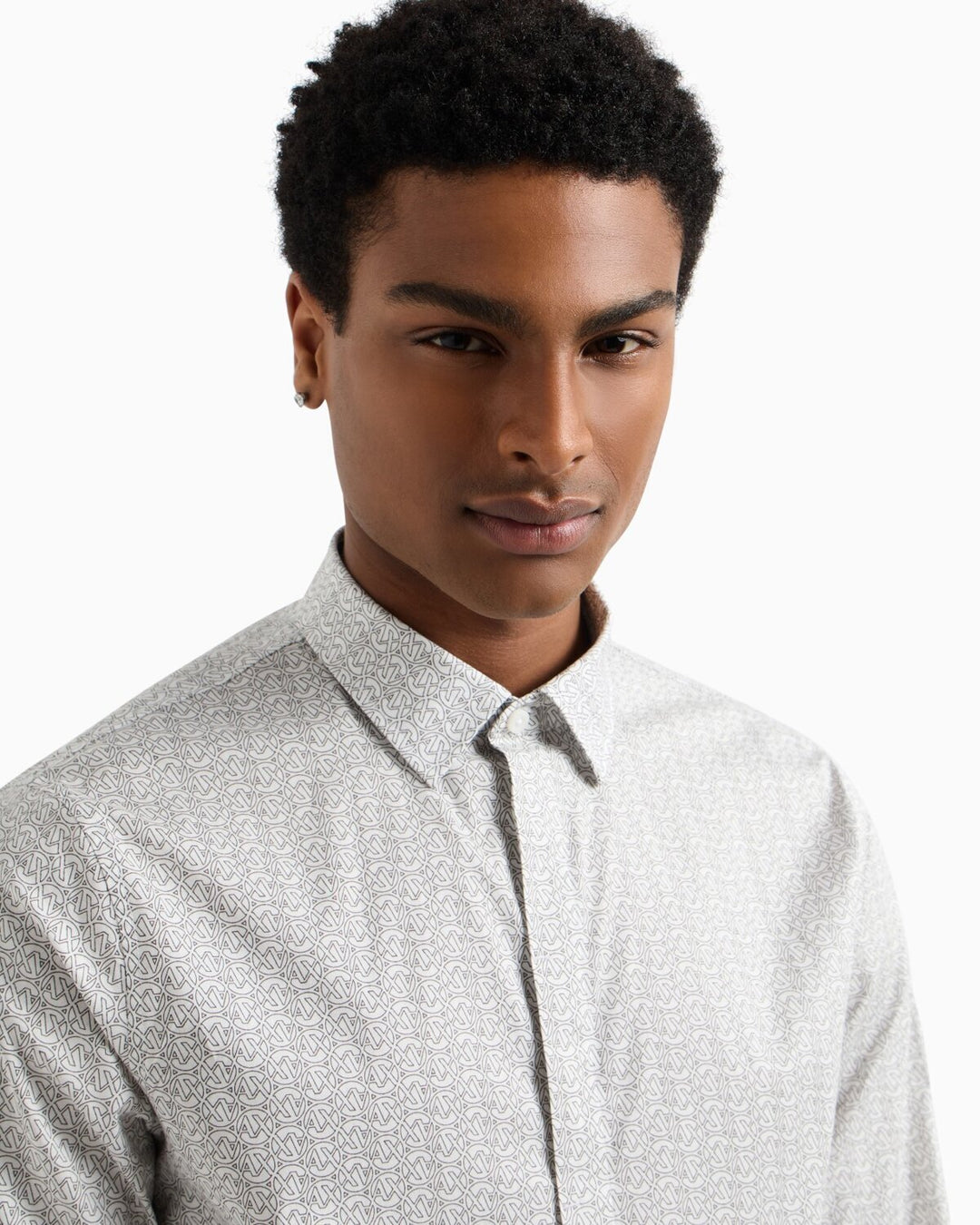 ARMANI EXCHANGE  Camicia Logo Circle Allover Uomo |  JEK PIT