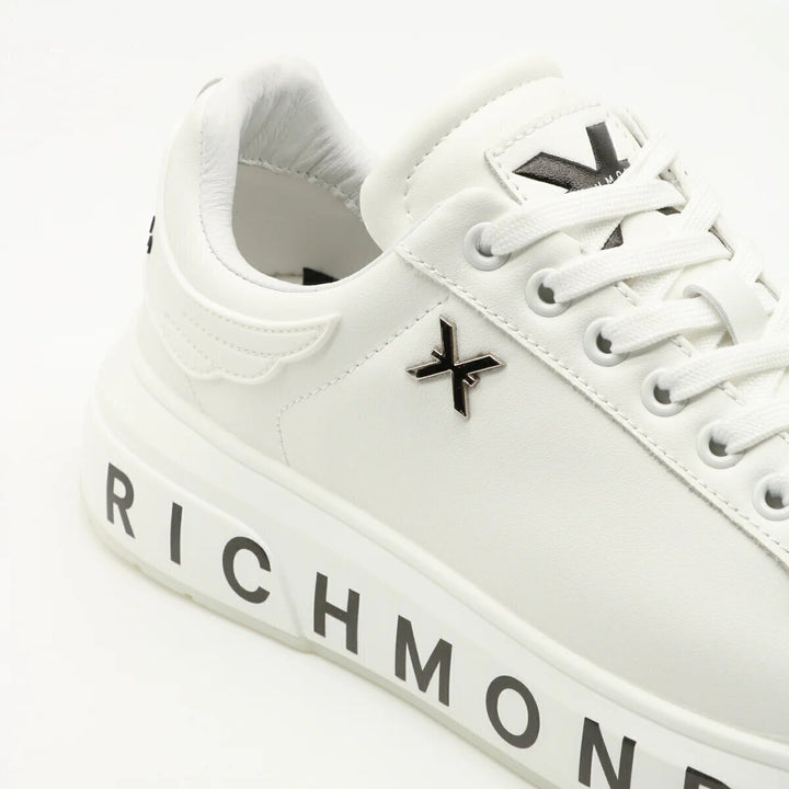 JOHN RICHMOND  Sneakers Con Logo Su Fondo x Silver Uomo |  JEK PIT