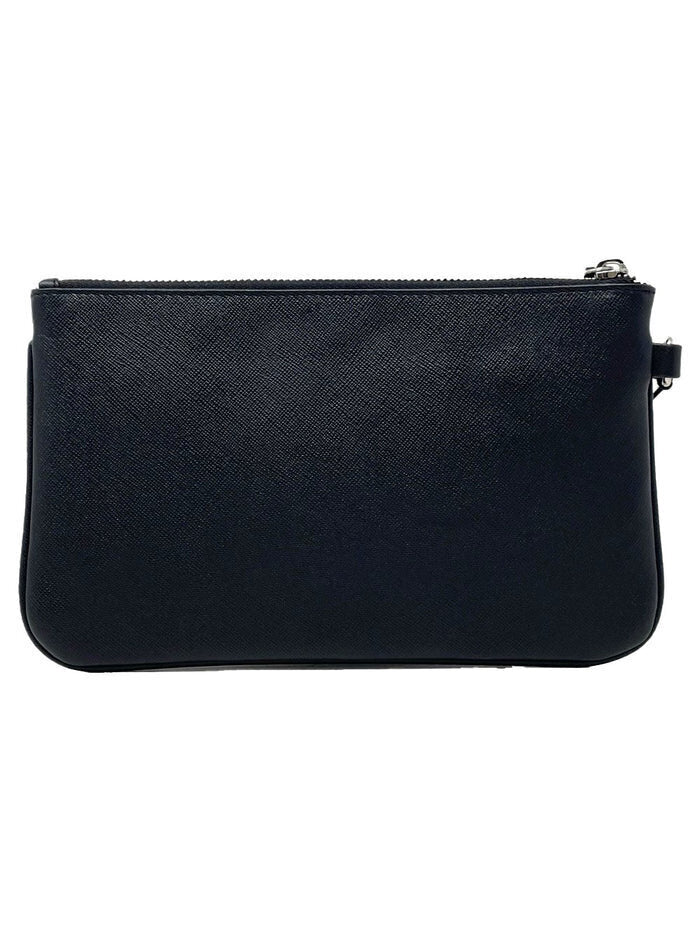 JOHN RICHMOND  Pochette Pelle Sottile Logo Pc Uomo |  JEK PIT