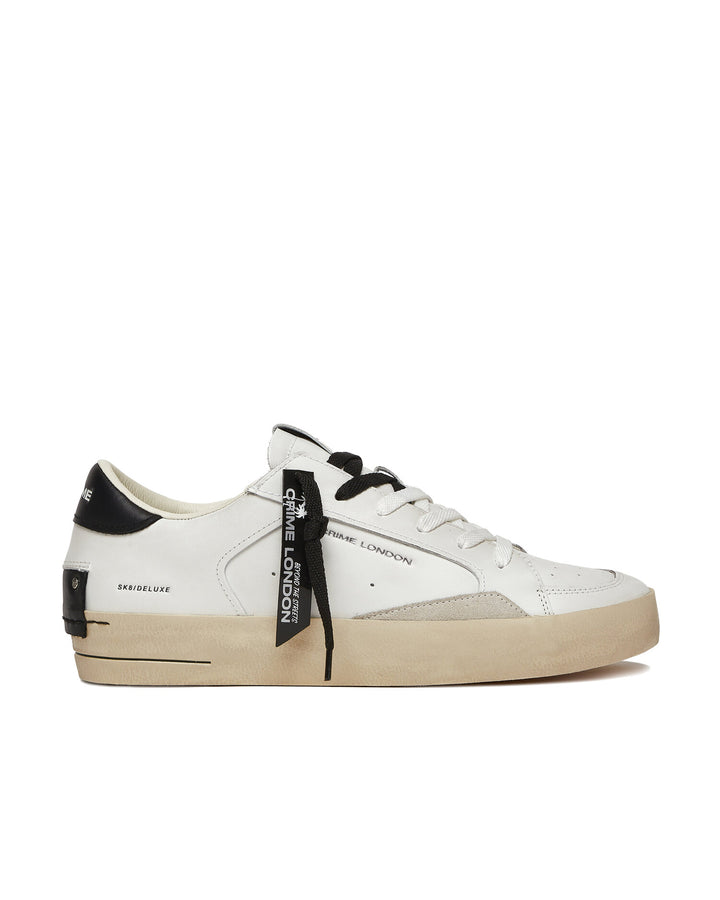 CRIME LONDON  Sneakers Sk8 Black Contrast Uomo |  JEK PIT