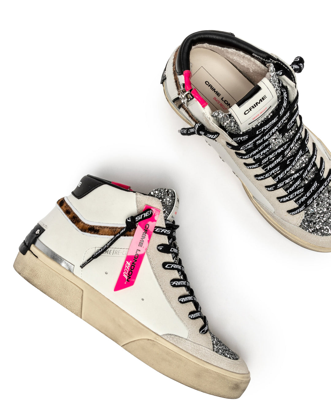 CRIME LONDON  Sneakers Sk8 Recut High Donna |  JEK PIT
