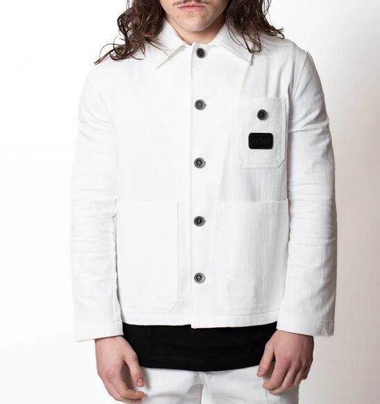 GAELLE  Giacca Con Tasconi In Cotone Jeans Uomo |  JEK PIT