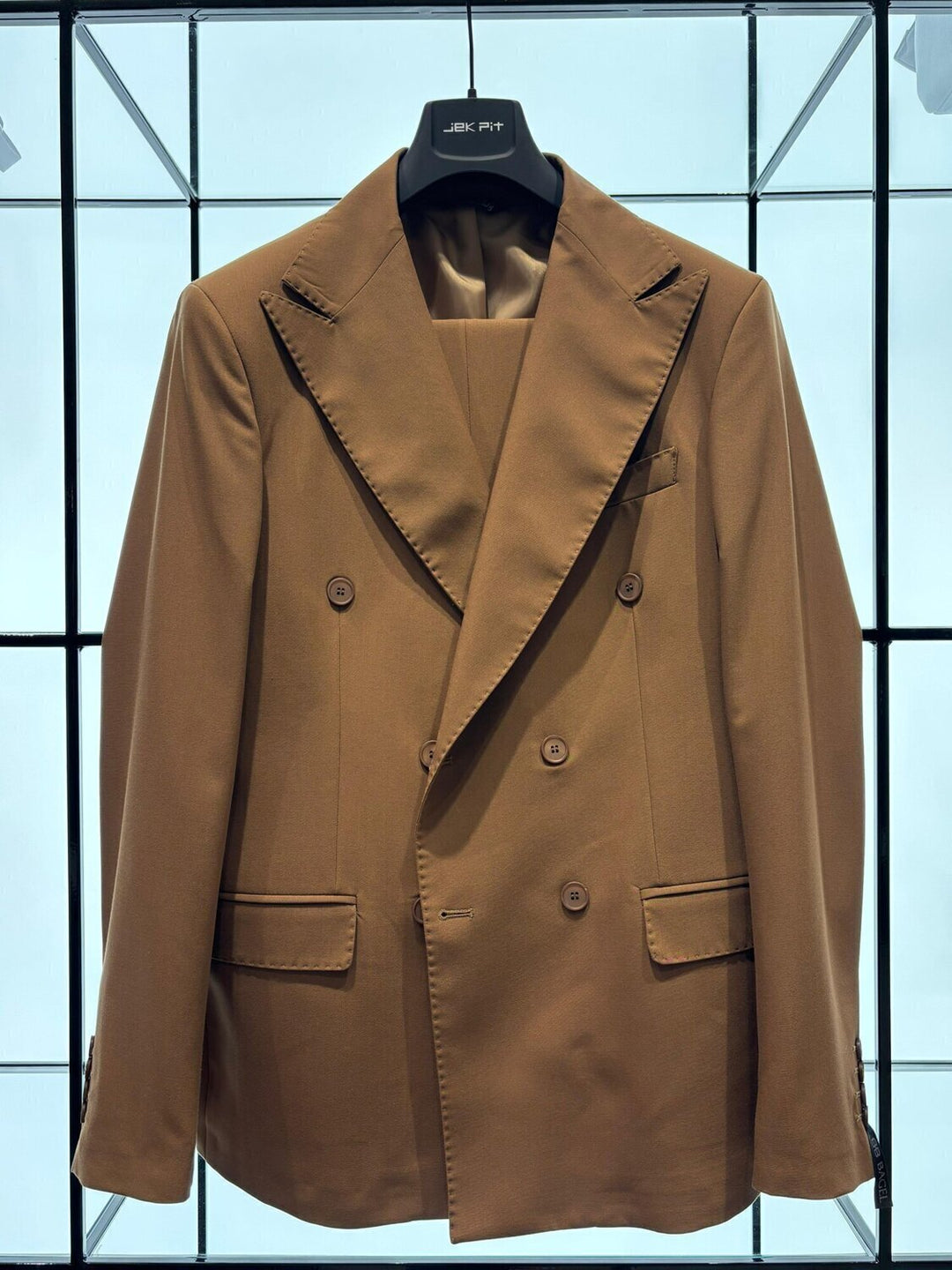 BAGEL 1956 Abito Doppio Petto Drop 7 Uomo - JEK PIT